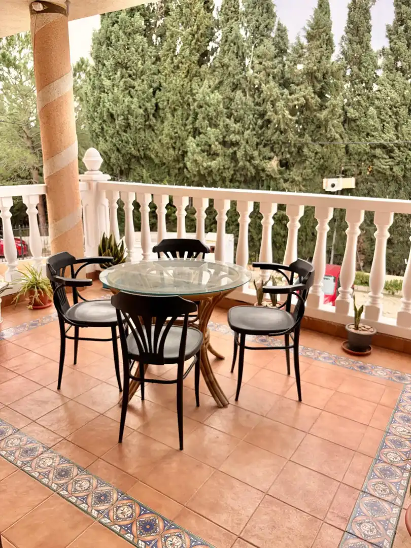 Terraza de Casa o chalet en venta en Murcia con Aire acondicionado, Jardín privado y Terraza