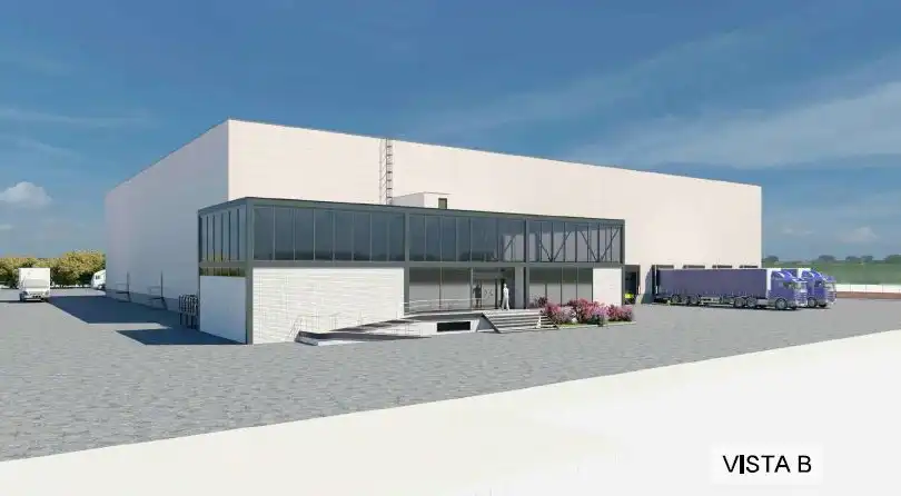 Vista exterior de Nau industrial de lloguer en Granollers