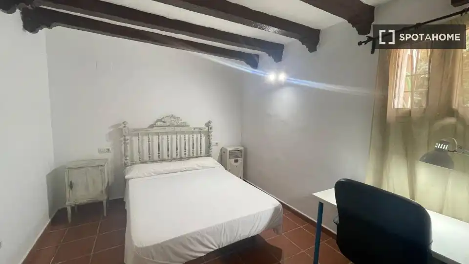 Habitación de Piso de alquiler en Sevilla con Aire acondicionado, Calefacción y Amueblado