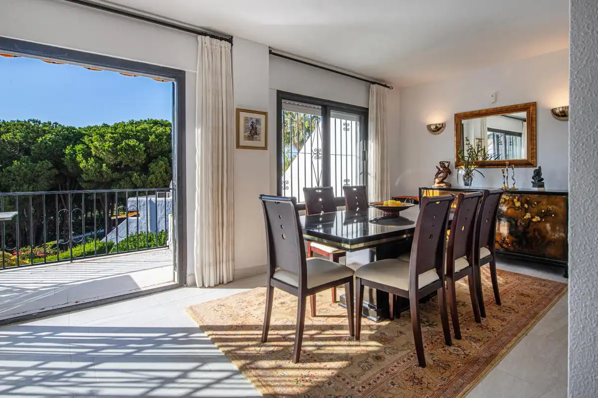 Comedor de Casa adosada en venta en Marbella con Terraza y Piscina