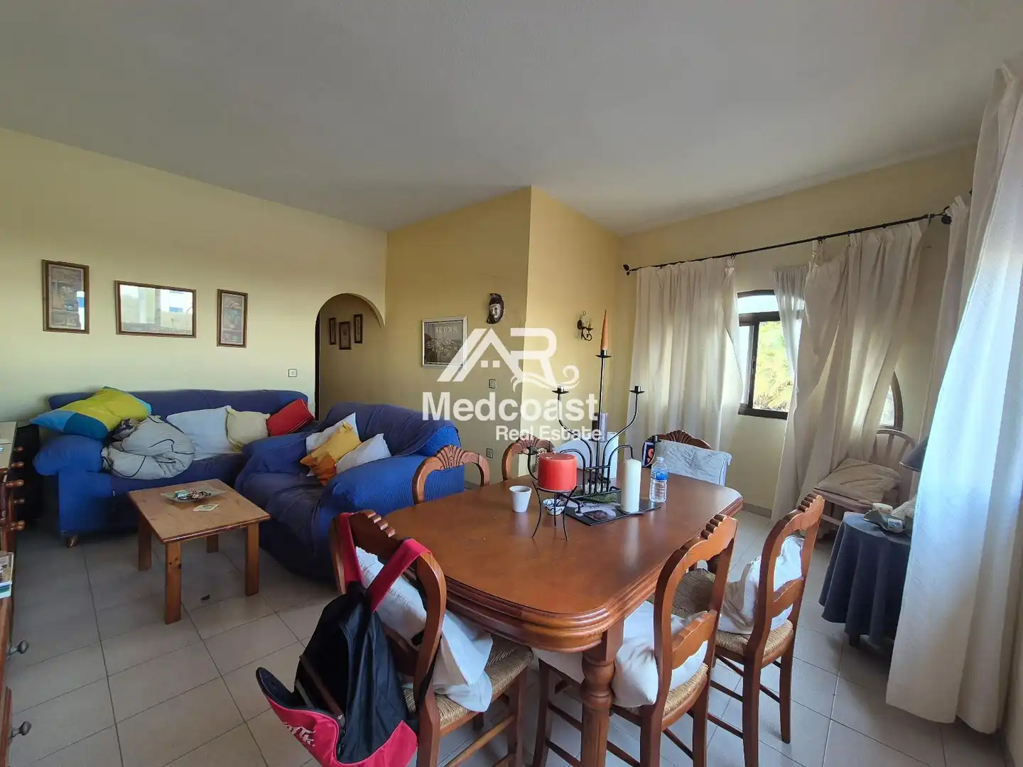 Dining room of Flat for sale in Mojácar  with Terrace and Furnished