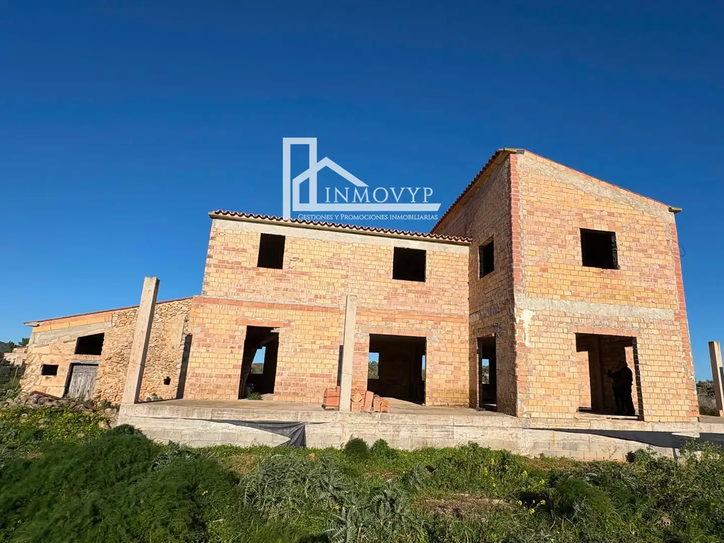 Vista exterior de Finca rústica en venda en Búger amb Jardí privat, Terrassa i Traster