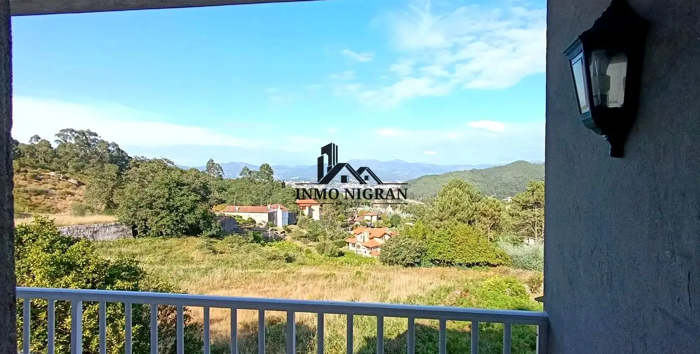 Vista exterior de Casa o chalet en venta en Baiona con Calefacción y Balcón