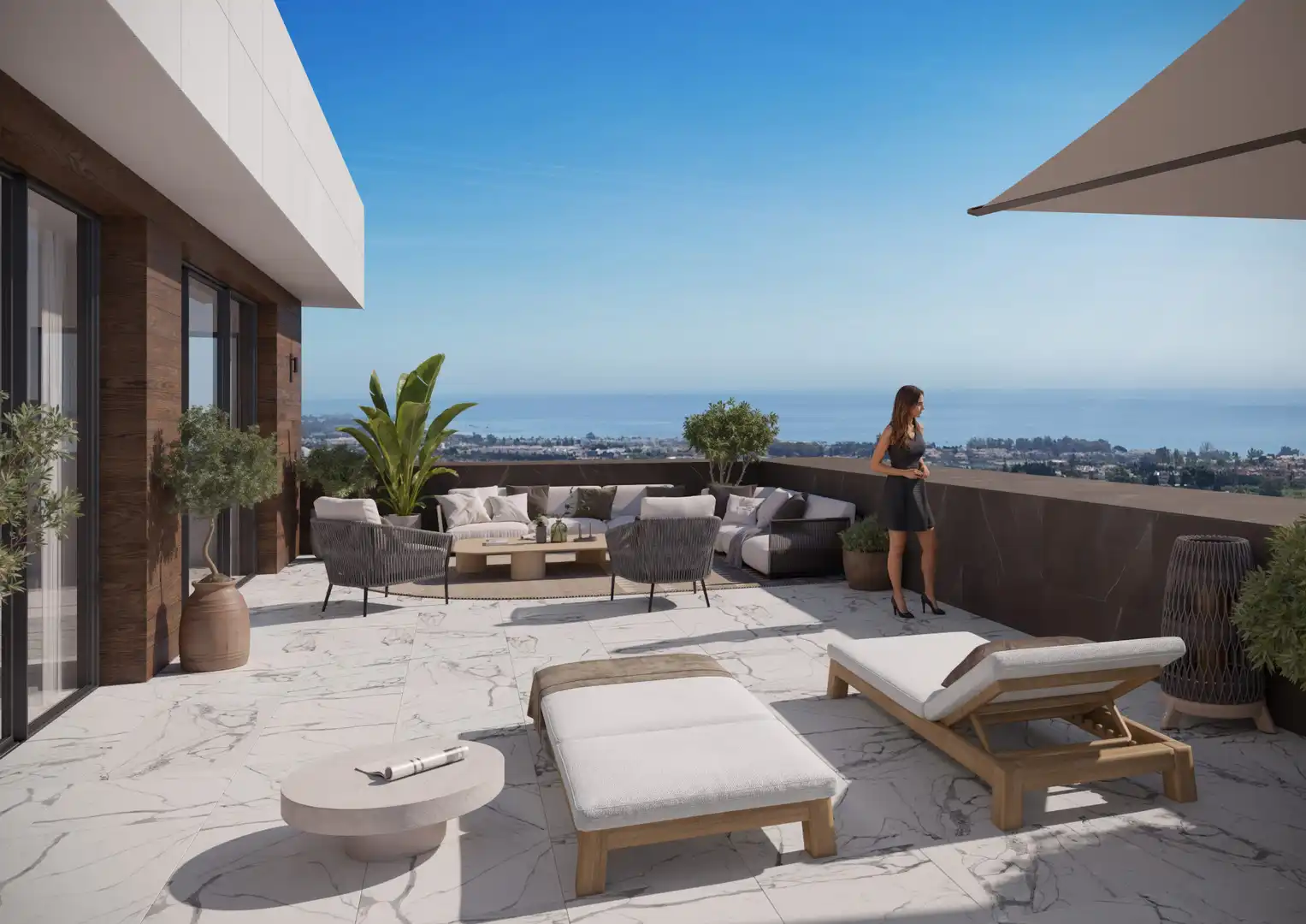 Apartament amb terrassa en venda a Estepona Pueblo, imagen 4