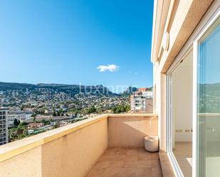 Exterior view of Attic for sale in Calpe / Calp  with Air Conditioner and Terrace