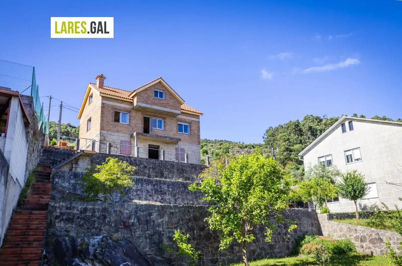 Exterior view of Houses for sale in Moaña  with Terrace