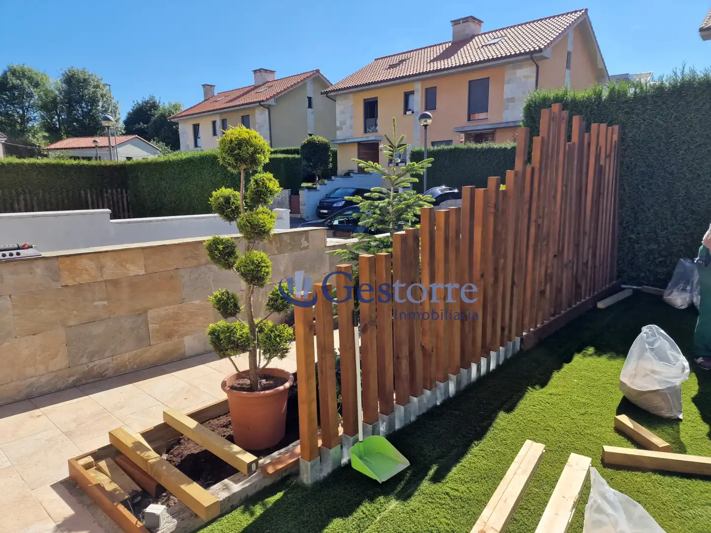 Terraza de Casa adosada en venta en Siero con Calefacción, Jardín privado y Terraza