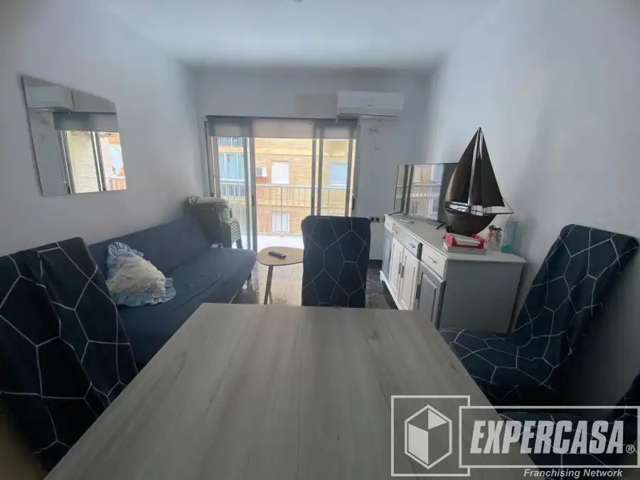 Living room of Apartments for sale in Sueca  with Air Conditioner, Terrace and Furnished