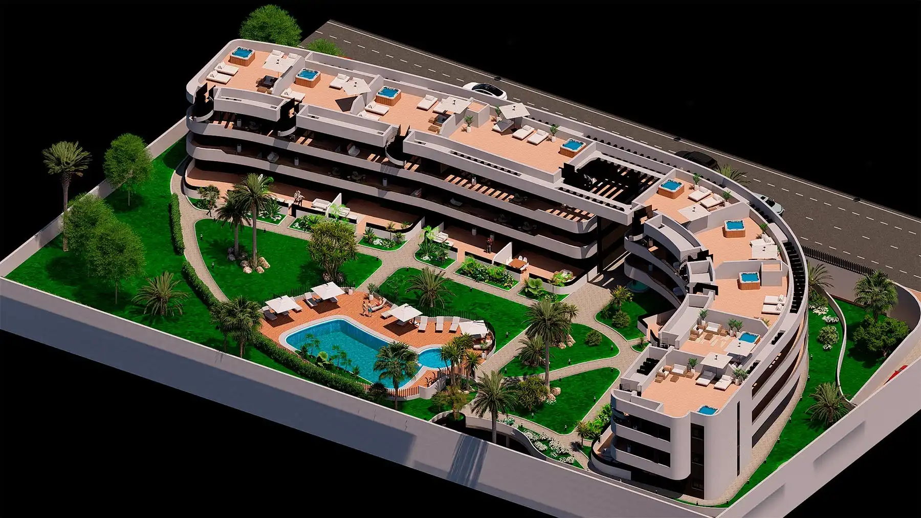Apartament amb piscina en venda a Las Lomas de Rame - Bahía Bella, imagen 4