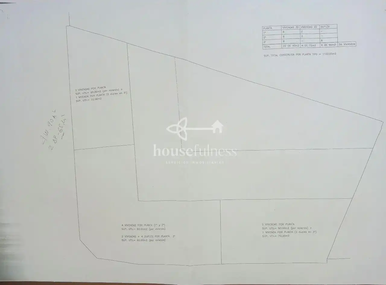 Residential land for sale in A Malata - Catabois - Ciudad Jardín, imagen 6