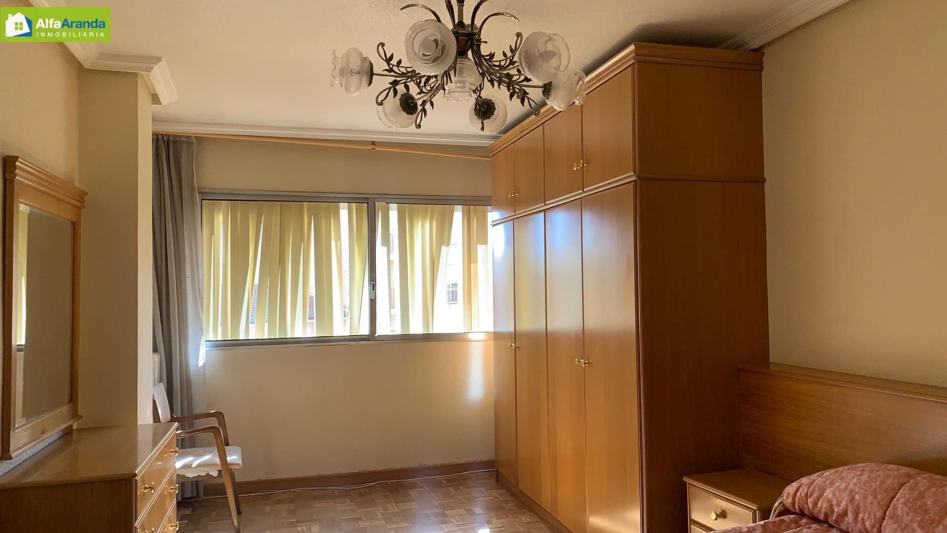 Bedroom of Flat for sale in Aranda de Duero  with Heating, Parquet flooring and Terrace