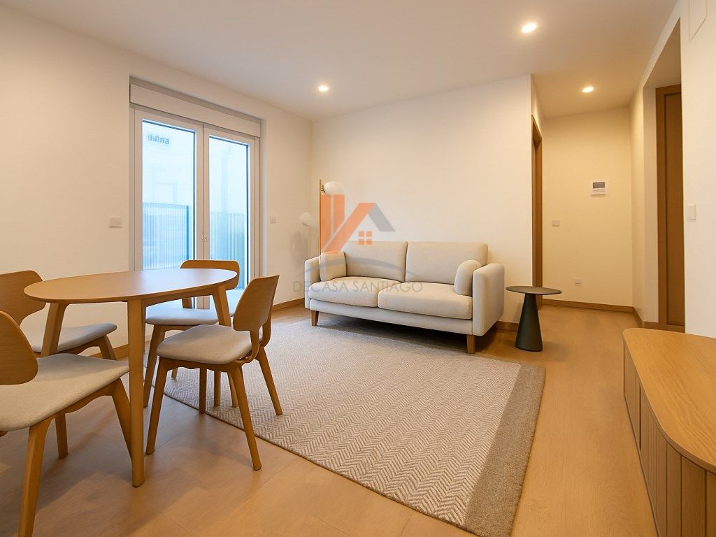 Sala de estar de Piso de alquiler en Santiago de Compostela  con Amueblado y Lavadora