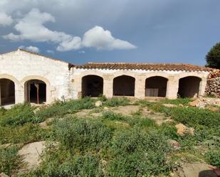 Exterior view of Country house for sale in Es Castell  with Terrace