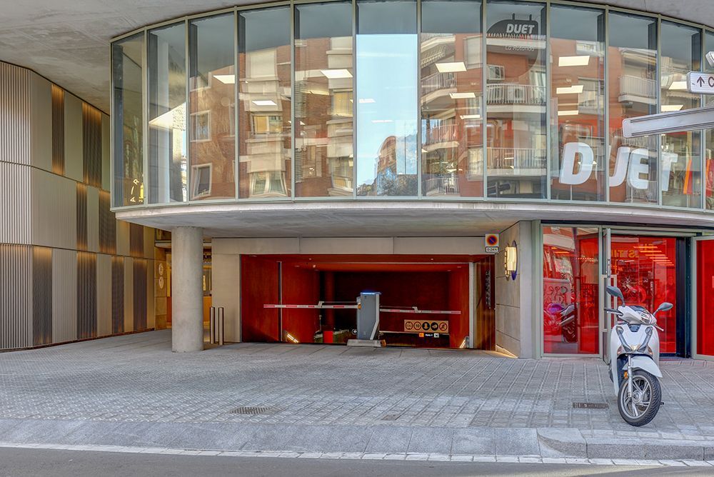 Exterior view of Garage to rent in  Barcelona Capital