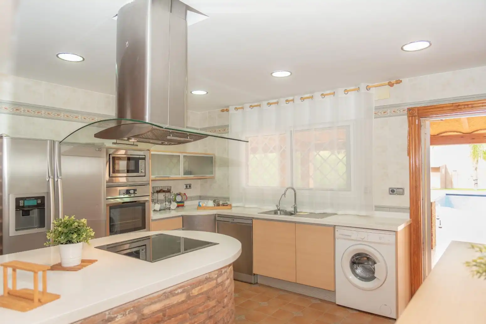 Cocina de Casa o chalet en venta en Cartagena con Aire acondicionado, Amueblado y Balcón