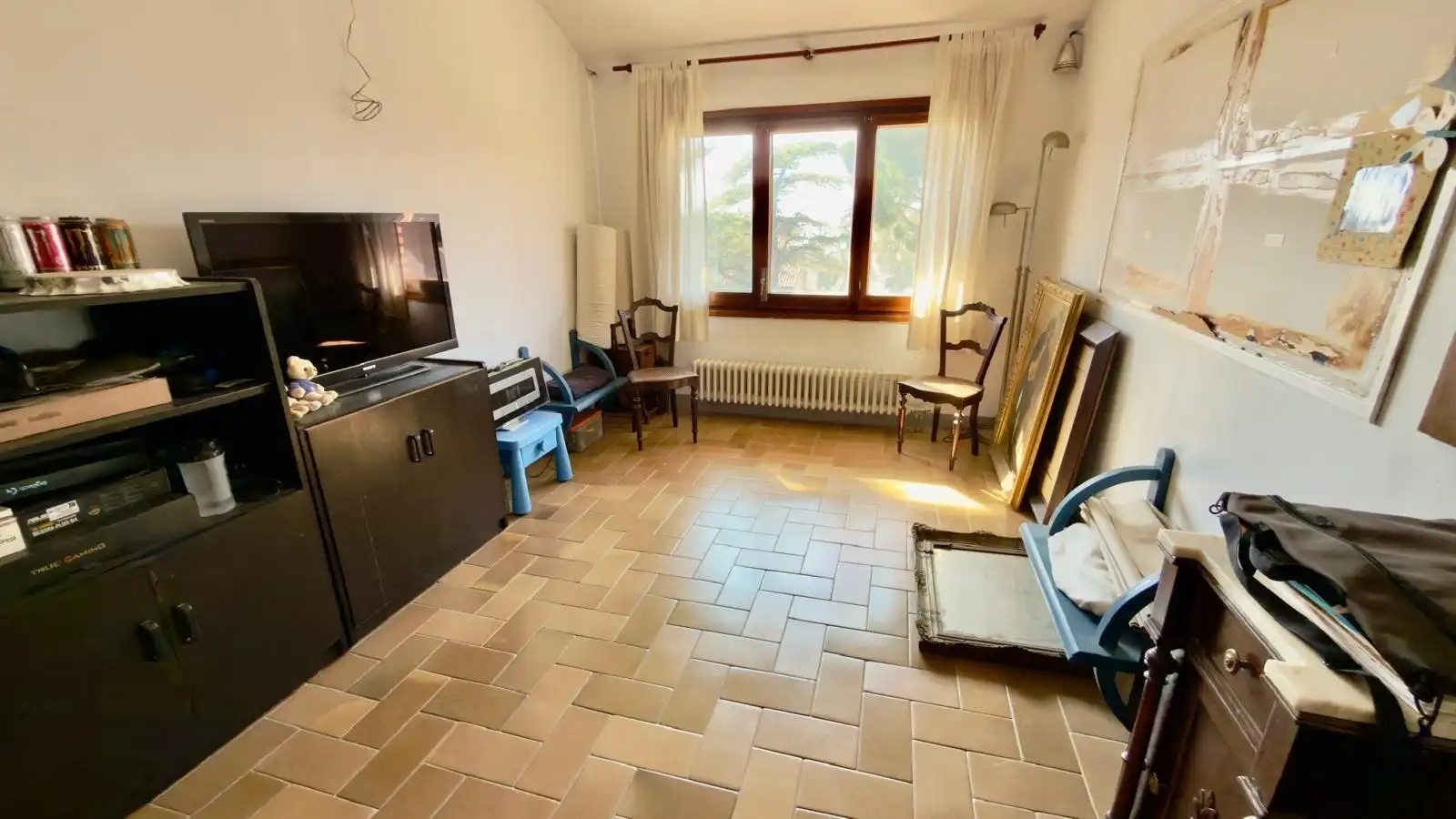 Sala d'estar de Casa o xalet en venda en Igualada amb Calefacció, Jardí privat i Terrassa