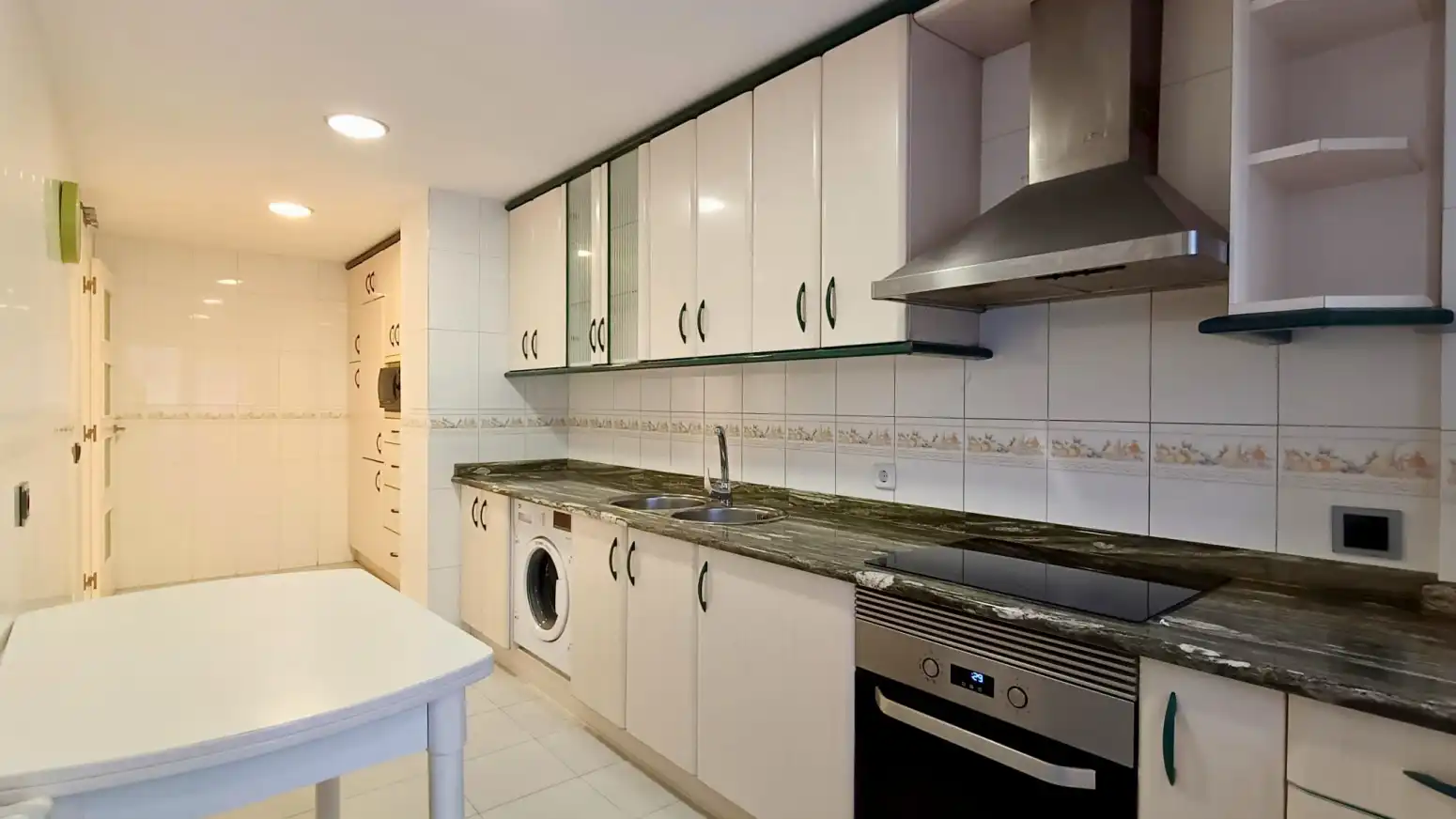 Kitchen of Flat for sale in El Astillero    with Heating, Parquet flooring and Terrace
