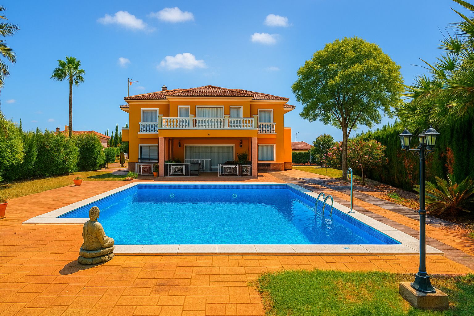 Piscina de Casa o xalet en venda en Vélez-Málaga amb Aire condicionat, Jardí privat i Terrassa