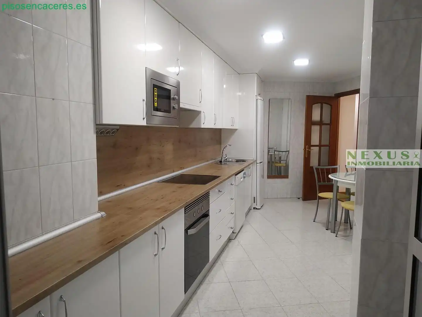 Kitchen of Flat for rent in Cáceres  with Air Conditioner and Heating