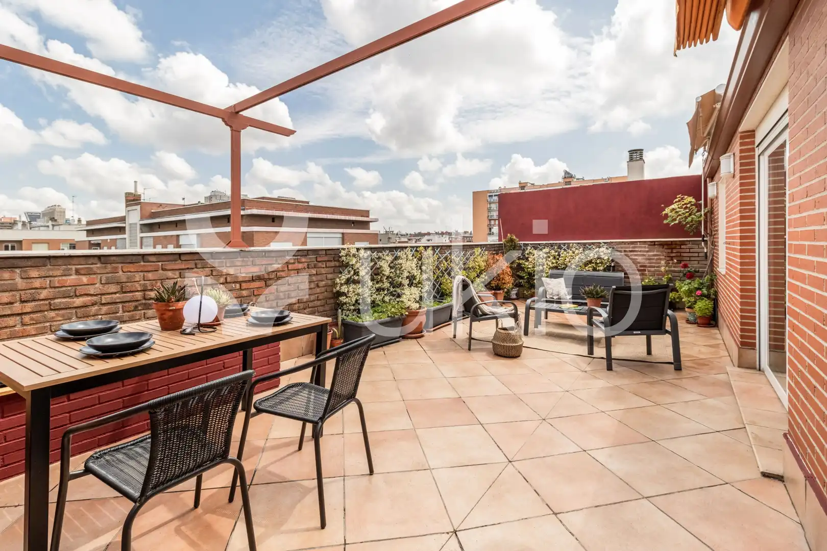 Terrassa de Apartament de lloguer en Madrid amb Aire condicionat, Calefacció i Terrassa