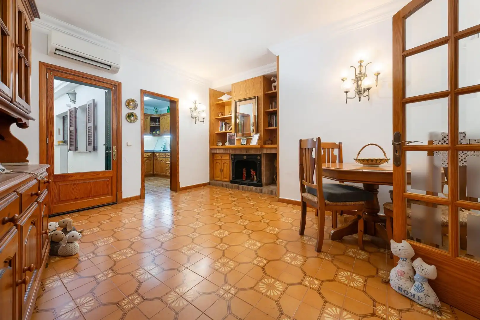 Comedor de Finca rústica en venta en Alcúdia con Aire acondicionado, Calefacción y Amueblado