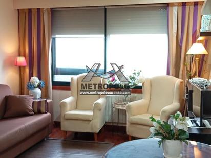 Living room of Study to rent in Ourense Capital   with Air Conditioner and Balcony