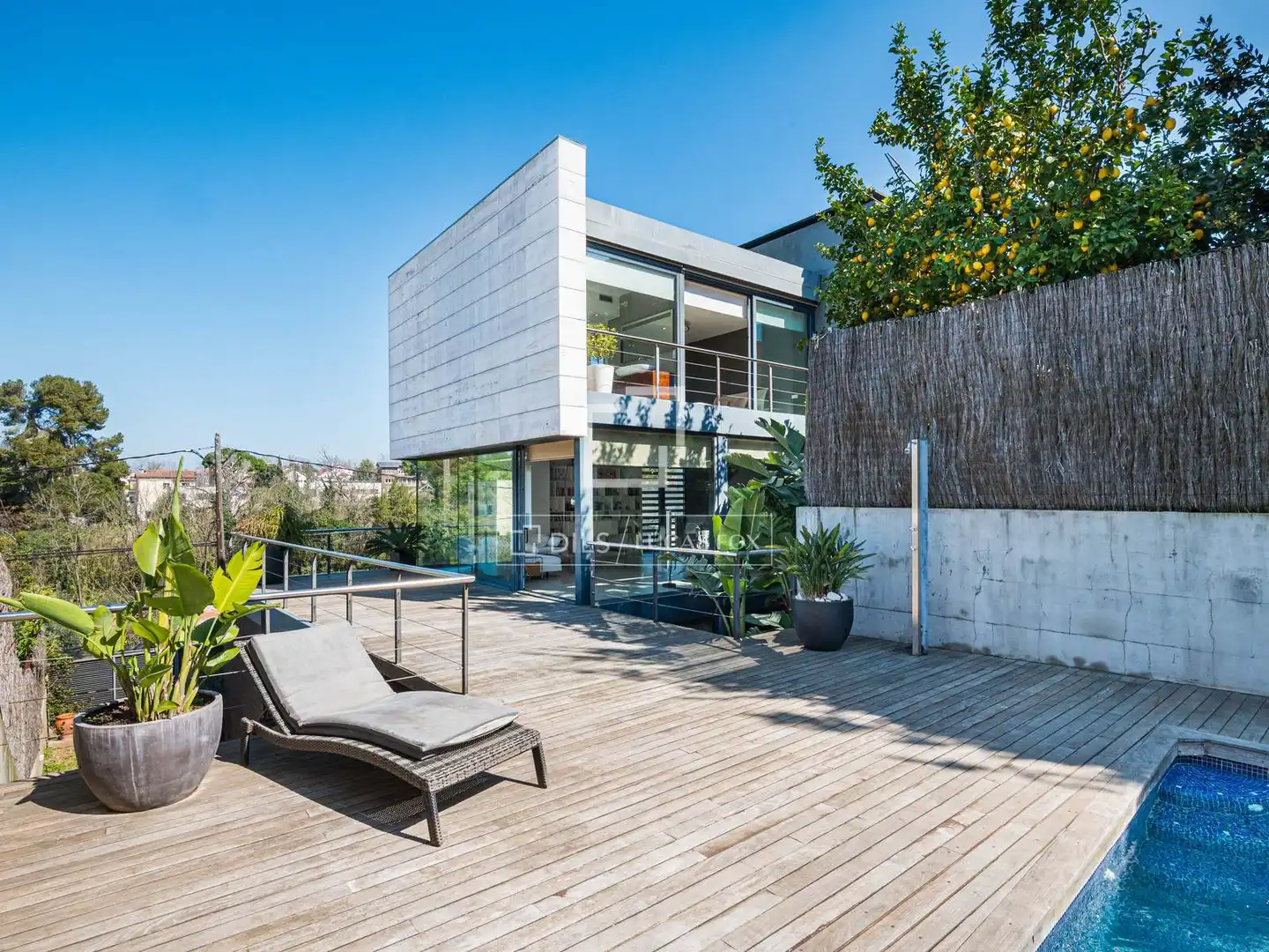 Terrassa de Casa o xalet en venda en Sant Cugat del Vallès amb Aire condicionat, Calefacció i Terrassa