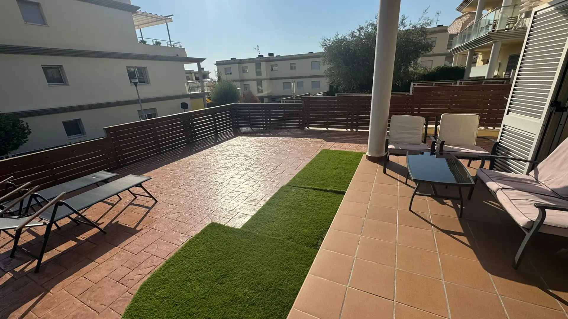 Terrace of Apartments for sale in Llançà  with Air Conditioner, Heating and Private garden