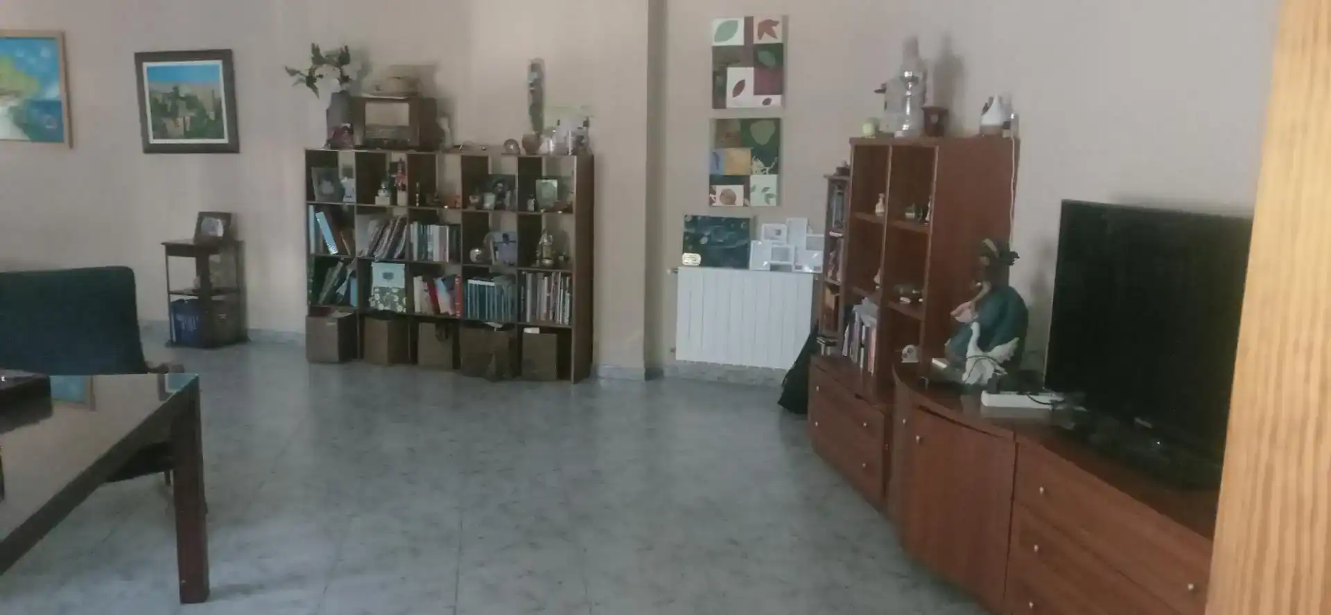 Sala de estar de Casa adosada en venta en Baza con Trastero y Balcón