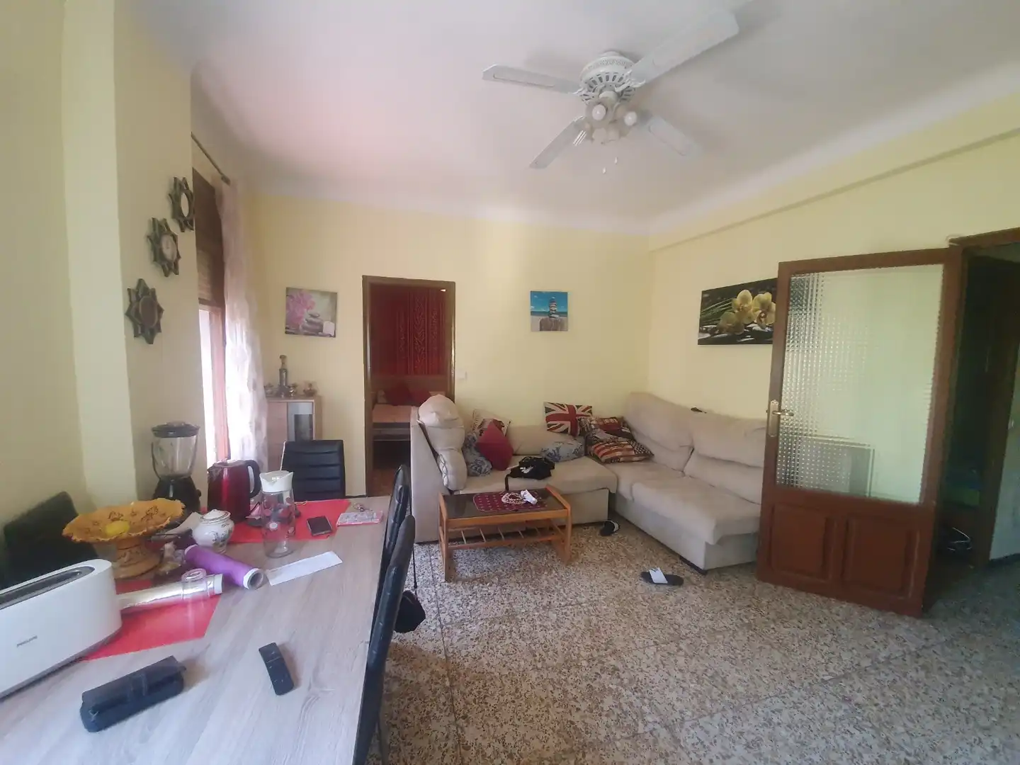 Sala d'estar de Casa o xalet en venda en Guadix amb Jardí privat i Terrassa