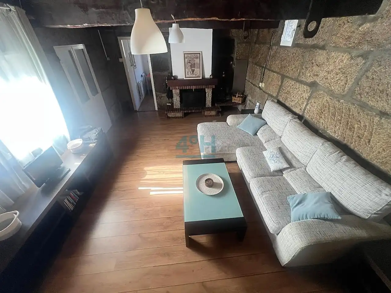 Sala d'estar de Casa o xalet en venda en Coles amb Calefacció, Jardí privat i Traster