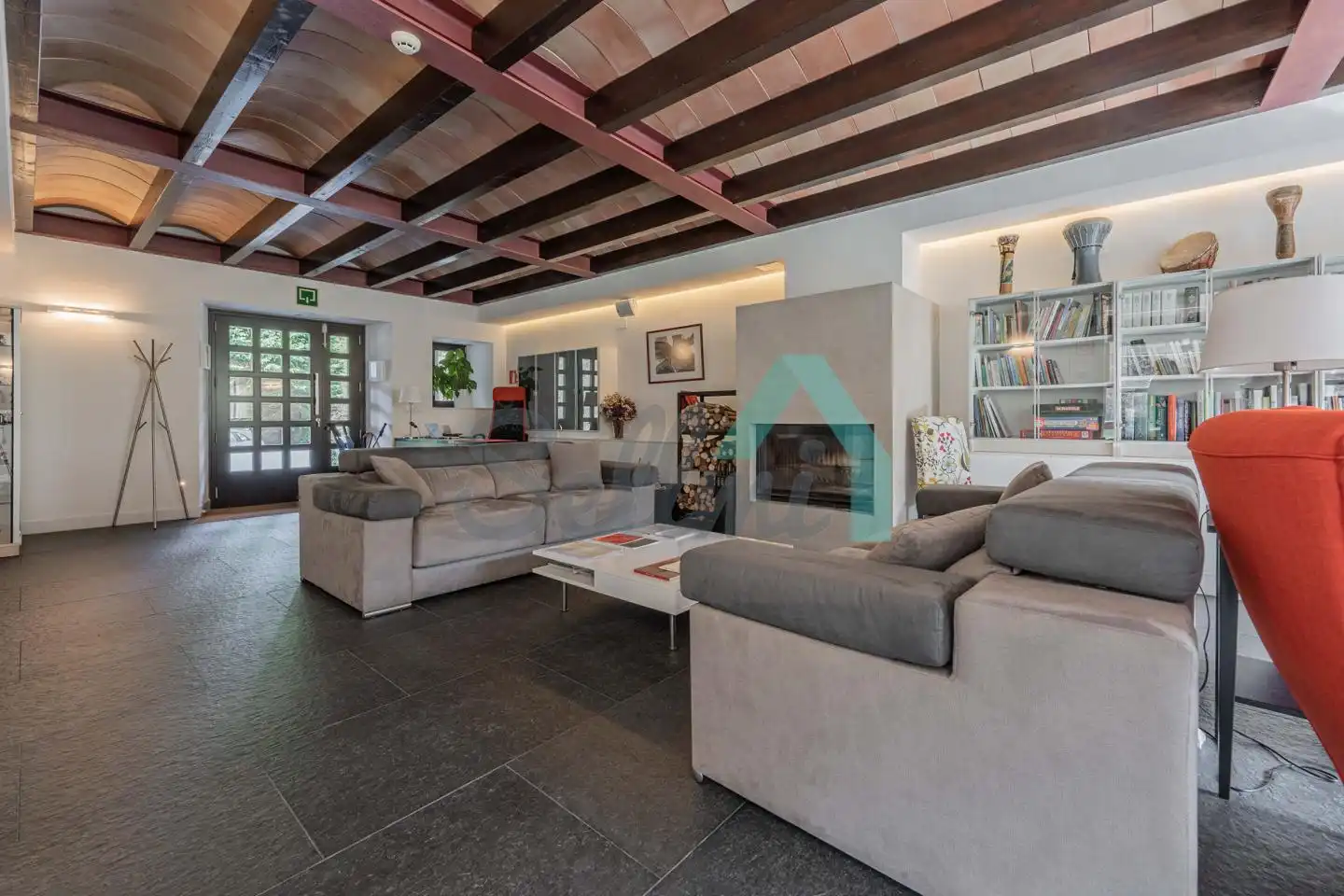Sala d'estar de Casa o xalet en venda en Valdés - Luarca amb Calefacció, Jardí privat i Terrassa