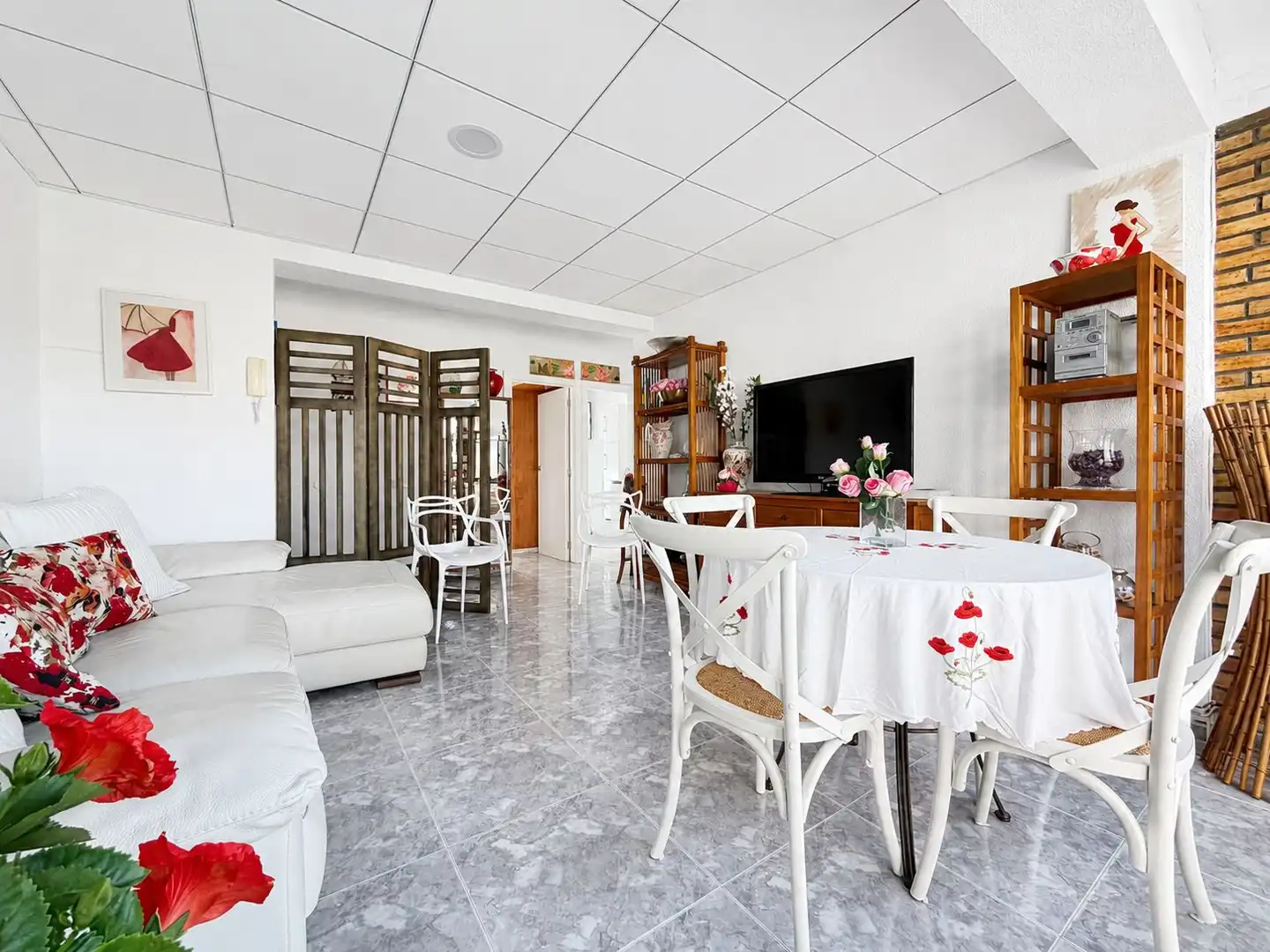 Menjador de Apartament en venda en El Campello amb Aire condicionat i Terrassa