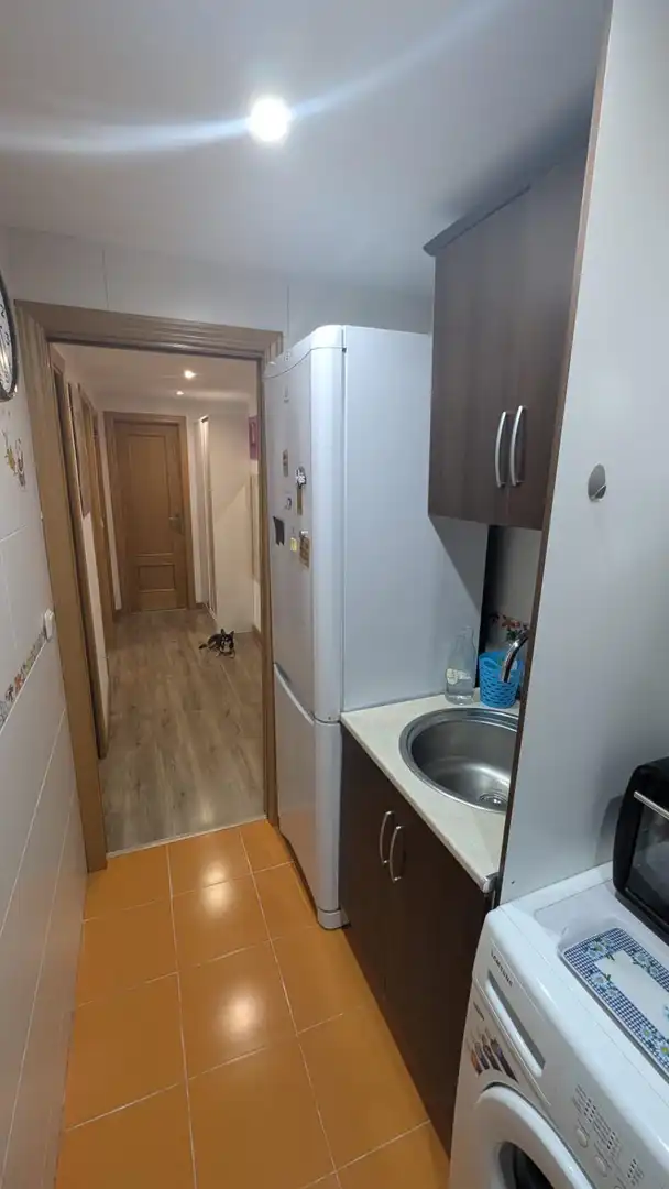 Cocina de Piso de alquiler en Madrid con Aire acondicionado, Calefacción y Parquet