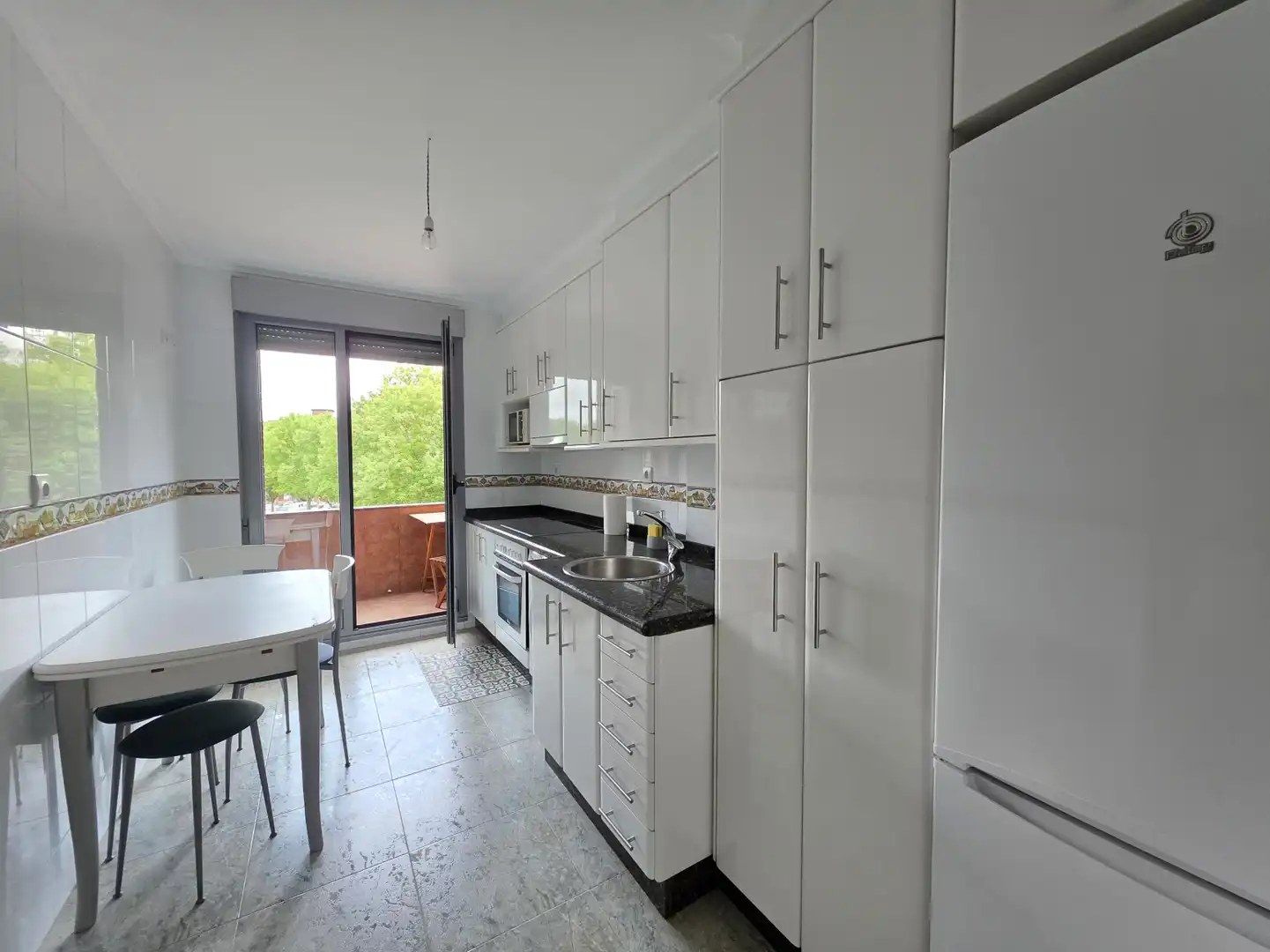 Kitchen of Flat for rent in Siero  with Heating, Parquet flooring and Terrace