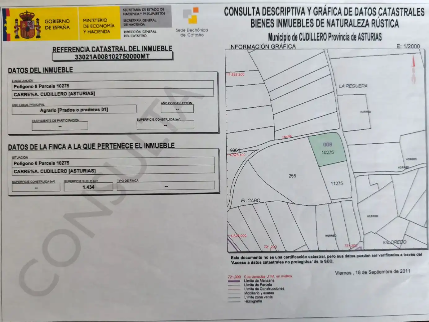 Residential for sale in Cudillero