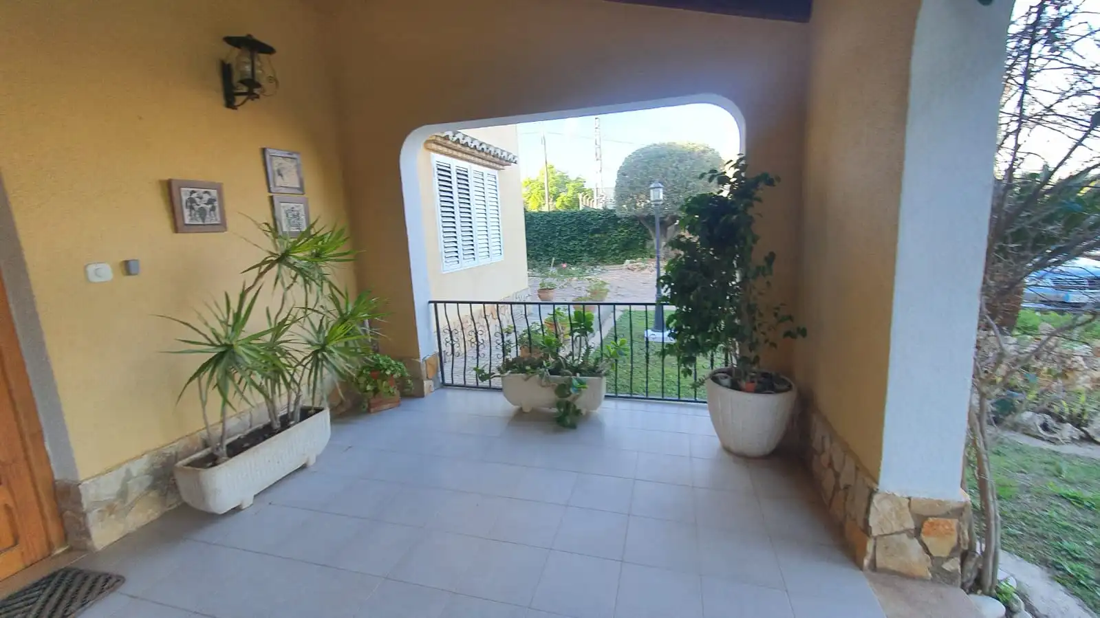 Terraza de Casa o chalet en venta en L'Alcúdia de Crespins con Piscina