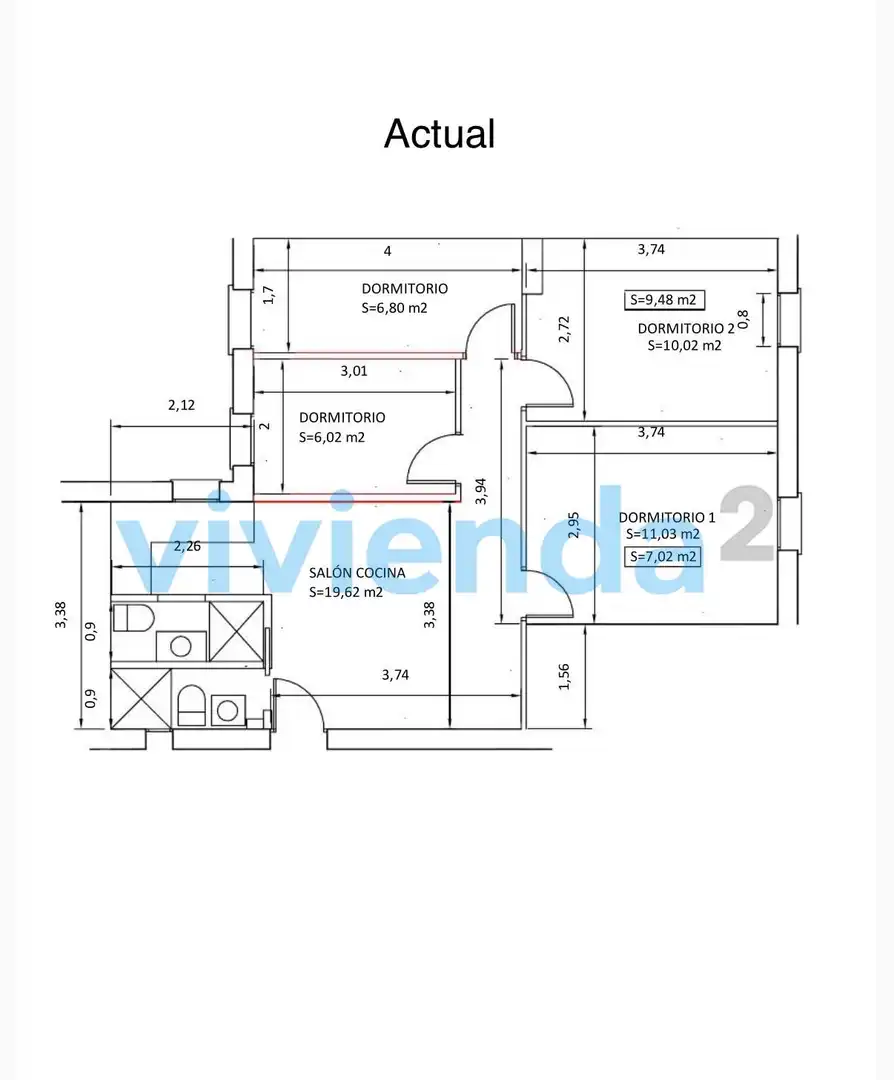 Piso en venta en Barrio de Salamanca
