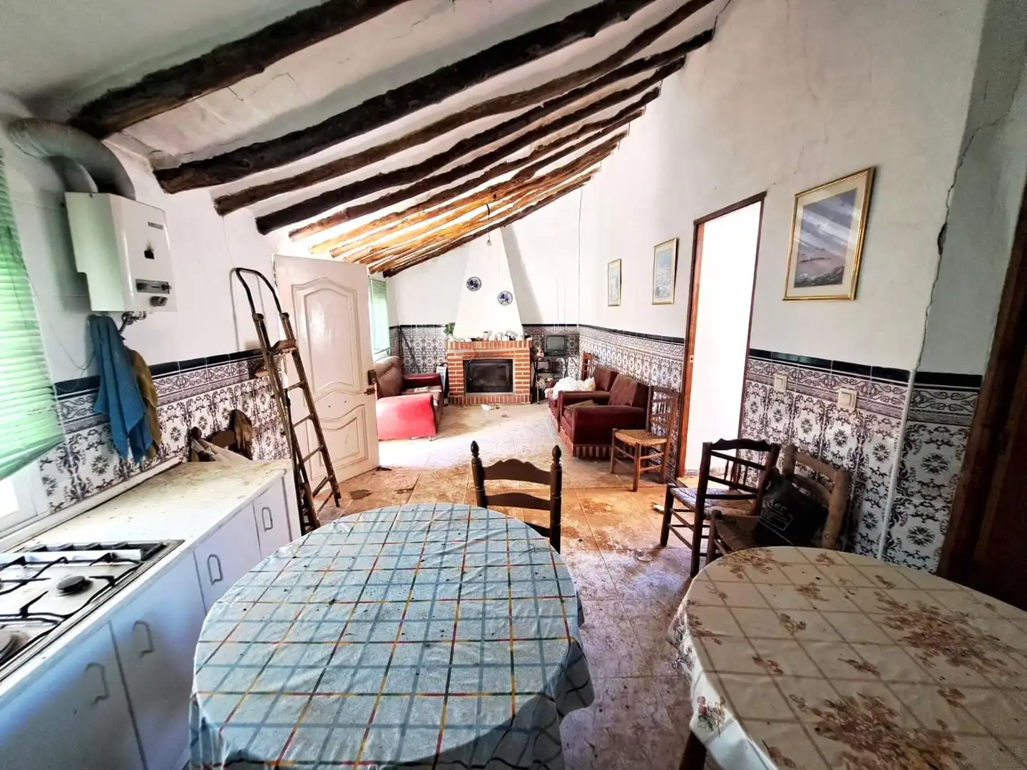 Cocina de Casa o chalet en venta en Colmenar con Jardín privado