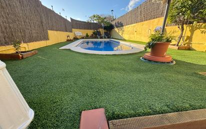 Swimming pool of Single-family semi-detached for sale in Calafell  with Heating, Terrace and Storage room