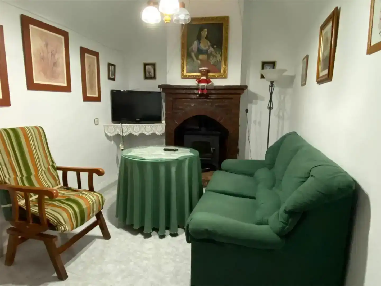 Sala de estar de Planta baja en venta en Alhabia con Amueblado