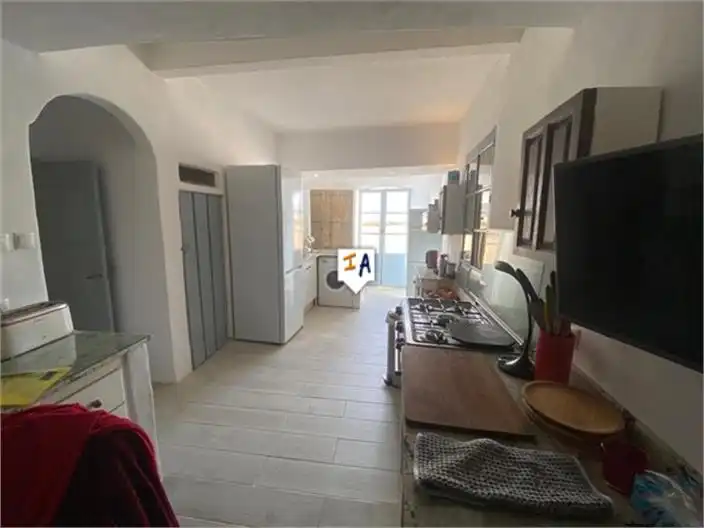 Cocina de Casa adosada en venta en Frailes con Terraza, Trastero y Internet