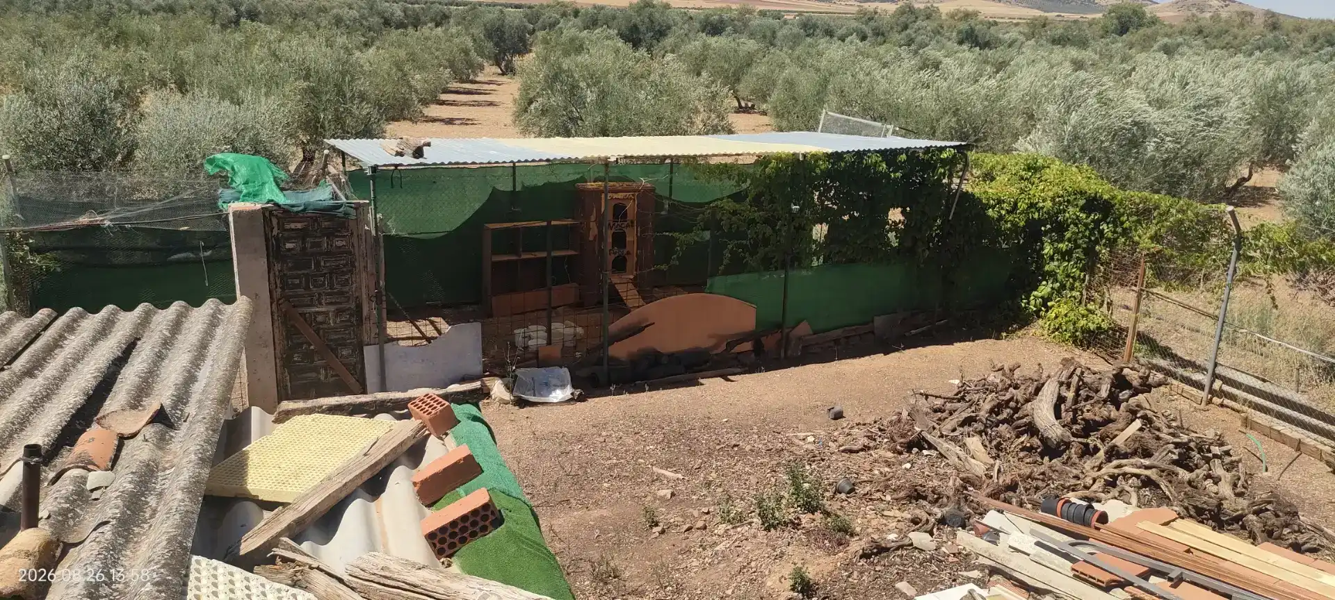Finca rústica en venda en Santa Cruz de Mudela amb Jardí privat, Traster i Piscina