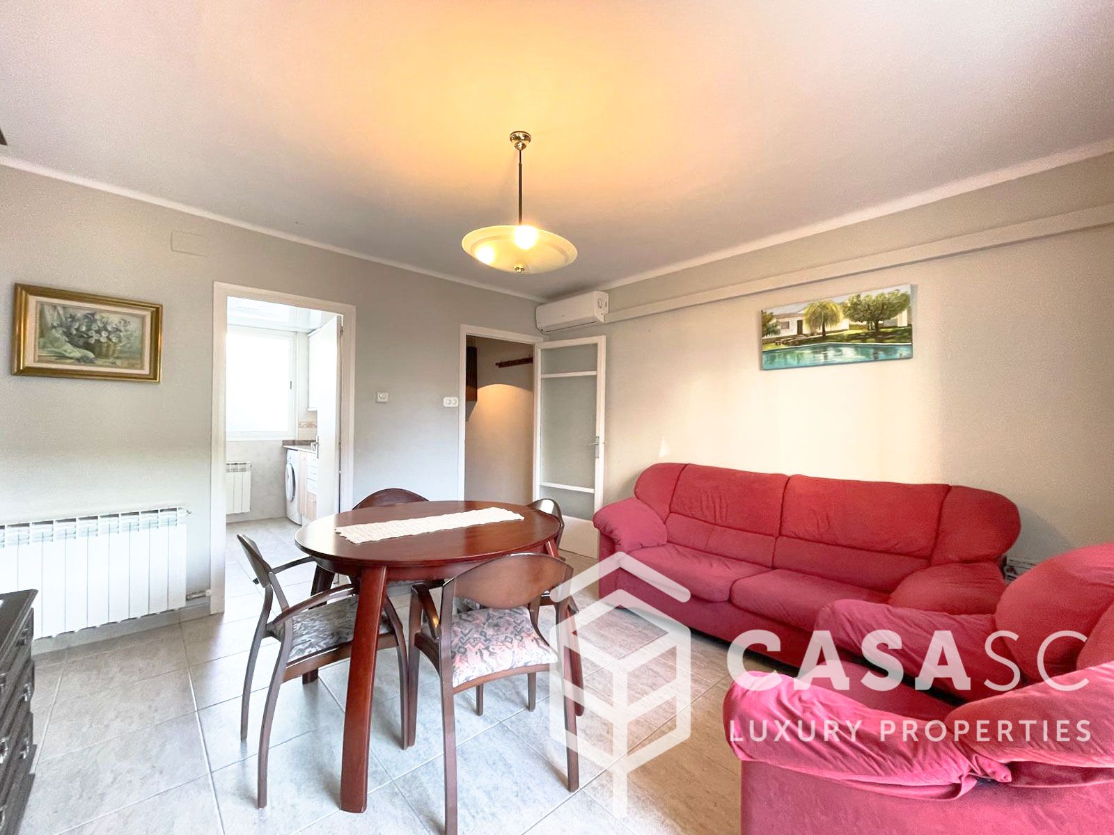 Sala d'estar de Pis en venda en Cerdanyola del Vallès amb Aire condicionat, Calefacció i Balcó