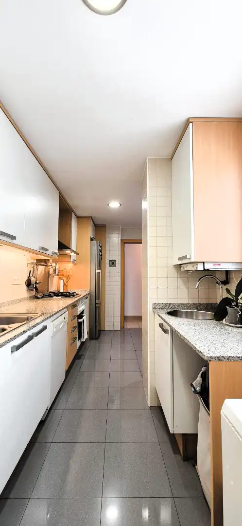 Küche von Maisonette zum Verkauf in Molins de Rei mit Klimaanlage, Heizung und Terrasse