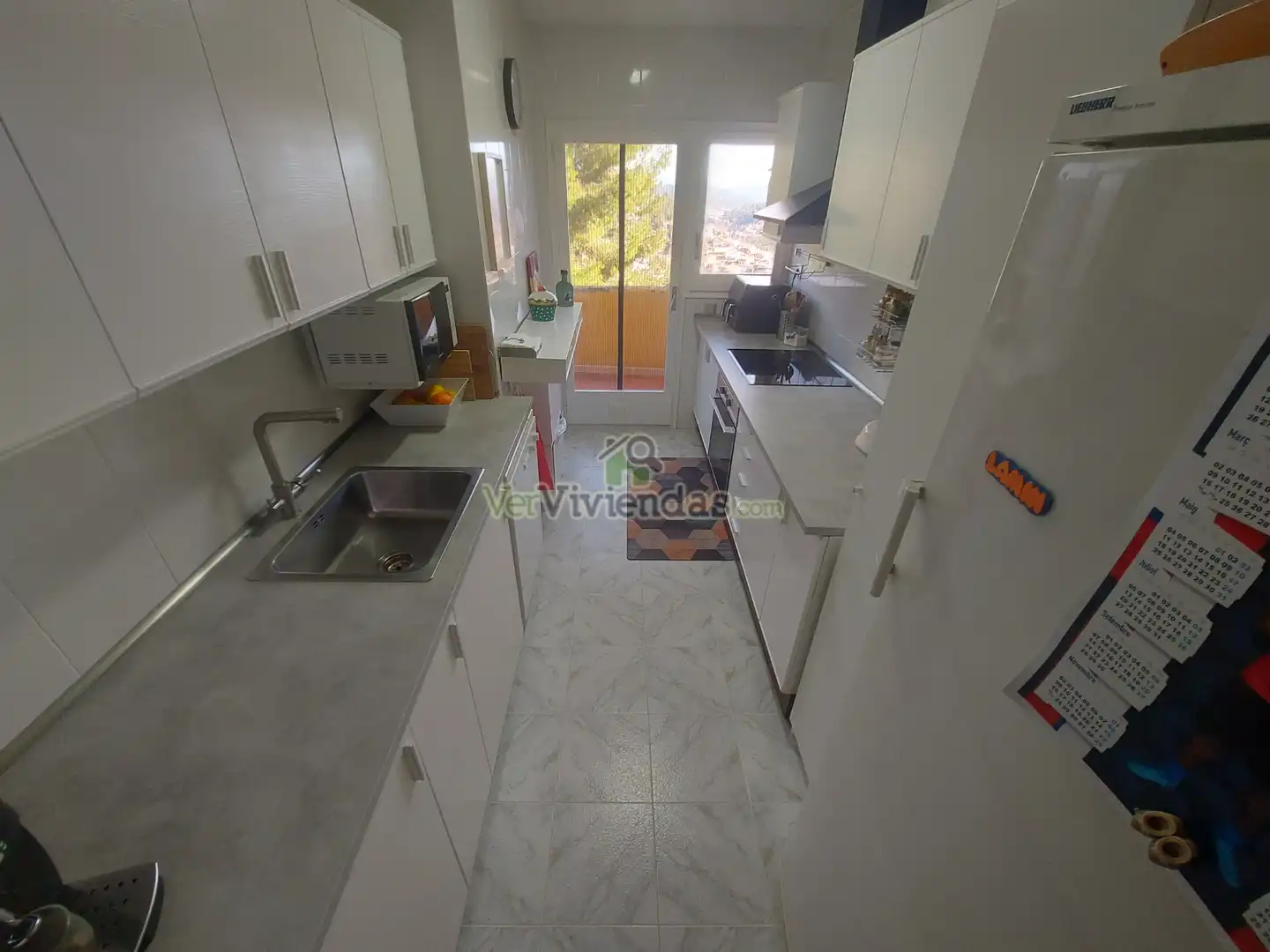 Cocina de Casa o chalet en venta en Vallirana con Calefacción, Jardín privado y Terraza