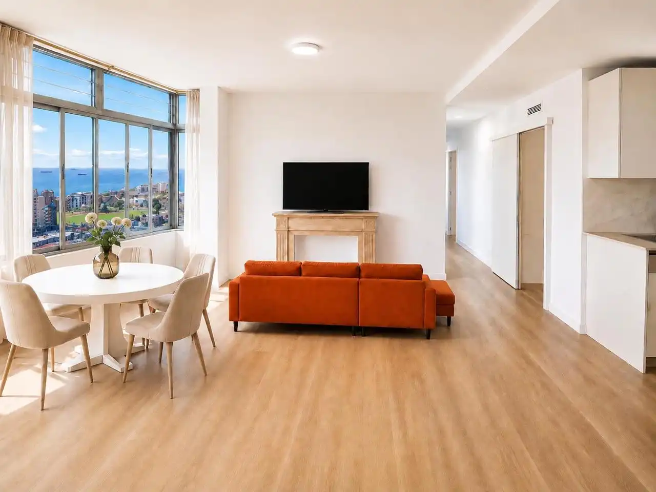Wohnzimmer von Wohnung zur untervermieten in Las Palmas de Gran Canaria mit Möbliert und Internet