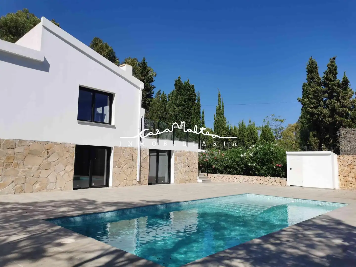 Exterior view of Houses for sale in L'Alfàs del Pi  with Air Conditioner, Private garden and Terrace