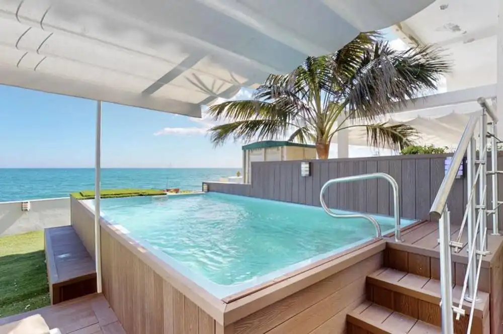 Swimming pool of Duplexes for sale in Estepona  with Air Conditioner, Terrace and Swimming Pool