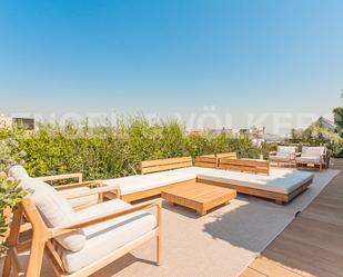 Terrace of Apartment for sale in  Barcelona Capital  with Air Conditioner, Heating and Parquet flooring